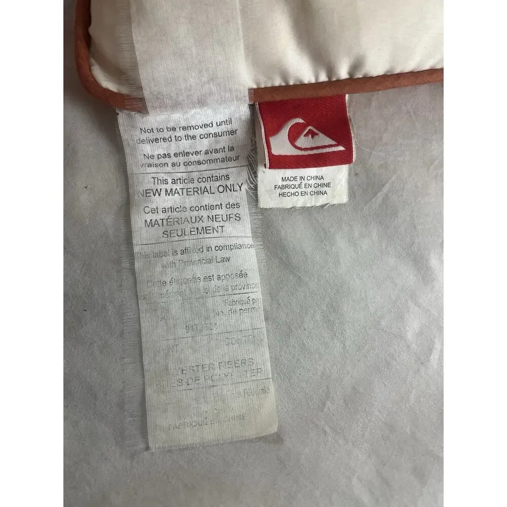 Quiksilver Surfer Throw Pillow 15 x 15 Vintage Y2K